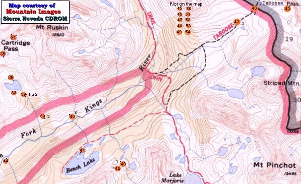Taboose Pass Area
