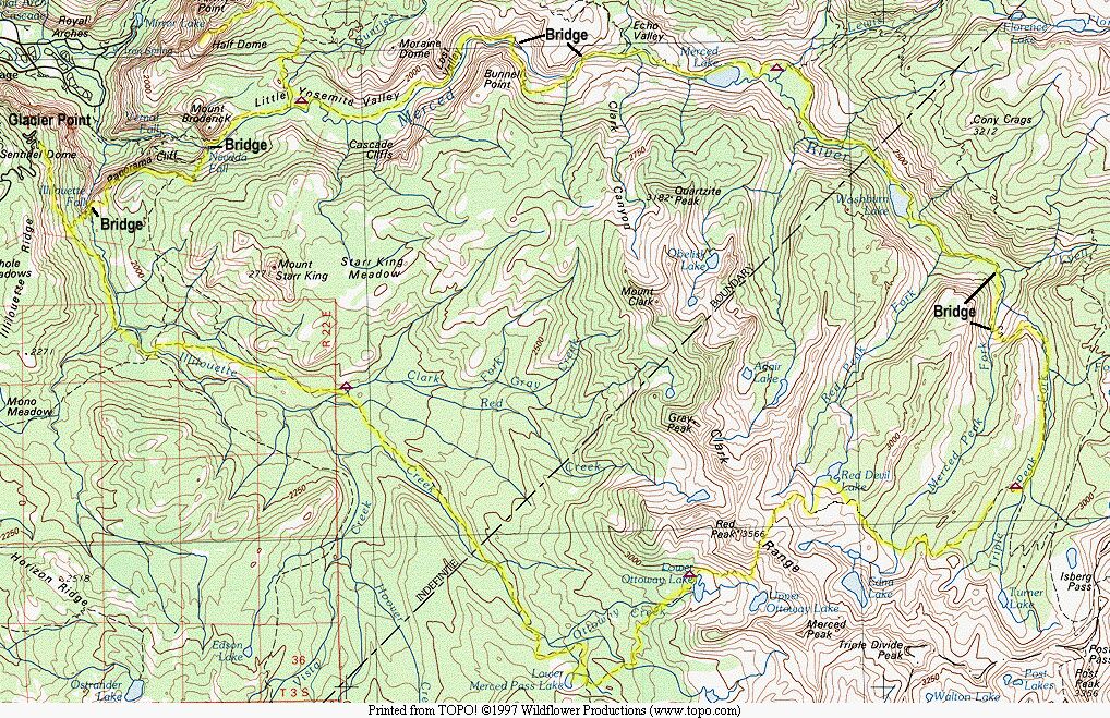 Ottoway Lakes Loop Trip